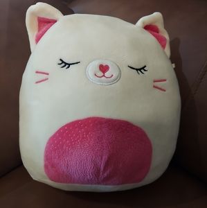 Squishmallows  the cream cat kitty